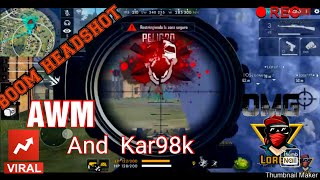 ¡¡¡The sniper beast ¡¡BOOM HEADSHOT LOREM AWM AND KAR98K [upl. by Esserac520]