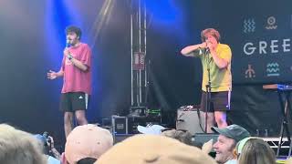 Get down Services  ‘Crisps’ Live Green Man Festival  16082024 [upl. by Vance]