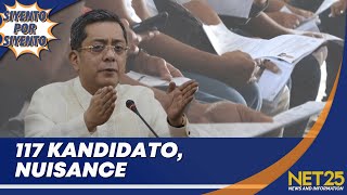 117 senatorial bets idineklarang nuisance candidates [upl. by Ycrad]