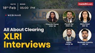 How To Crack XLRI Interviews In 2024  AMA With XLRI Students [upl. by Phineas]