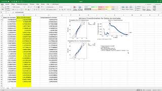 Transformación de Johnson  Normalización de datos paso a paso [upl. by Affer]