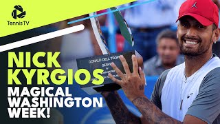 Nick Kyrgios Highlights From TitleWinning Week at Washington 2022 [upl. by Axel]