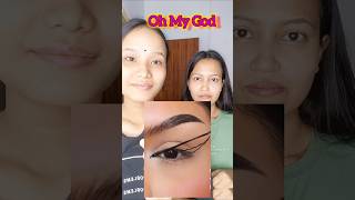 Perfect Winged Eyeliner Tutorial shorts eyemakeup shortsfeed wingedeyelinertutorial makeup [upl. by Icram]