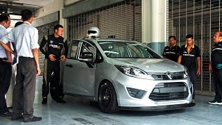 Proton Iriz R3 Malaysian Touring Car – First Look [upl. by Assyral]