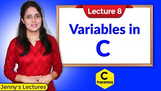 C08 Variables in C Programming  C Programming Tutorials [upl. by Moberg827]