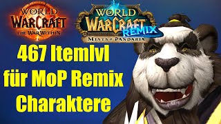 DAS bekommen eure MoP Remix Charaktere am 20 August in War Within  WoW News [upl. by Jocelin903]