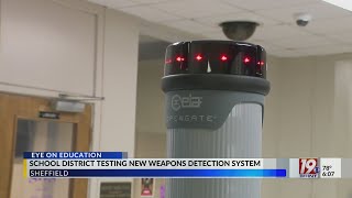 Sheffield City Schools Testing New Weapons Detection System  April 29 2024  News 19 at 6 pm [upl. by Adnarem]