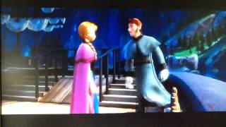 Frozen 2013 Olafs Personal Flurries  Anna Punches Hans [upl. by Eirameinna]