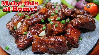 Tasty SECRET to a Delicious Pork RIBS recipe that melts in your mouth 💯 SIMPLE WAY to COOK Pork rib [upl. by Kruse584]