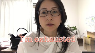 久しぶりに疲れたひとりごと英会話 ひとこと英会話 独学英語 英語脳 [upl. by Vandyke]