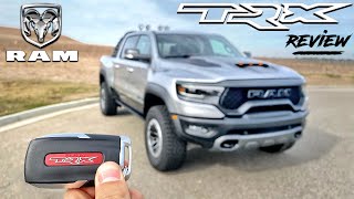 The 702HP RAM 1500 TRX is the Most Vicious Pickup You Can Buy InDepth Review [upl. by Mairhpe]