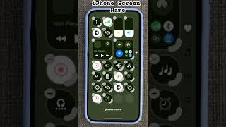 iPhone Screen Name Settings iphone ios18beta smartphone [upl. by Marten736]