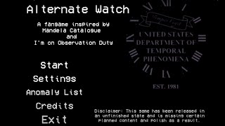 Alternate Watch pt 1 [upl. by Allista196]