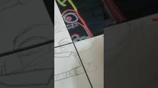 Drawing anger in 4 different styles part 2 shorts [upl. by Evander]