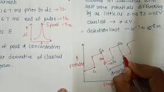 MSc 2 Analytical Chemistry Differential pulse Polarography [upl. by Ainegul]