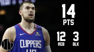 Ivica Zubac Highlights  Clippers vs Raptors  9th Nov 2024 [upl. by Auguste]