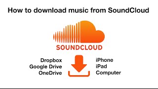 How to download SoundCloud music for offline playback [upl. by Yurik]