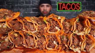 ASMR NO TALKING BIRRIA TACOS MUKBANG [upl. by Pasho]