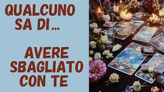 SA di AVERE SBAGLIATO tarocchioggi tarocchiamore consultitarologici tarot amore [upl. by Sorenson616]