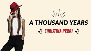 Christina Perri  A Thousand Years  lirik dan terjemahan bahasa Indonesia [upl. by Grevera]