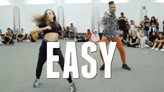 Kaycee Rice and Amari  Easy  Danileigh amp Chris Brown  Choreography by Tricia Miranda [upl. by Eenram]