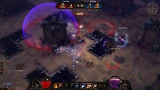 BlizzCon 2010  Gameplay des arènes JcJ de Diablo III [upl. by Sitoel]