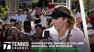 Danielle Collins Wins 12th Match In A Row To Reach The Finals In Charleston  Charleston Semifinal [upl. by Jedediah]