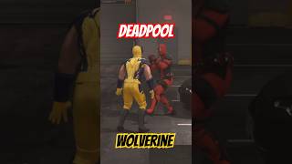 Deadpool Takes On Wolverine in EPIC Fight shorts youtubeshorts short shortvideo [upl. by Niuq]