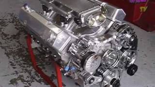 Roaring All Aluminum 427 NA SBC Fab Crate Motor 635 HP Nelson Racing Engines NRE [upl. by Nnayrb]