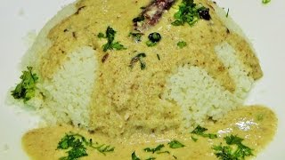 वरईचा भात नि आमटी  Varaicha Bhat Amti  Bahgar Recipe  Navratri Farali Recipes by madhurasrecipe [upl. by Ellehctim]