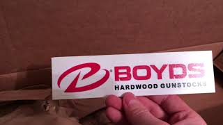 Unboxing Boyds Pro varmint Tactical Rifle Stock [upl. by Nylahs]