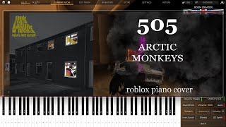 505  ROBLOX Piano Cover  Piano Rooms [upl. by Meldoh]