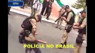 COMPARAÇÃO Polícia na Russia x Policia no Brasil [upl. by Smoot742]