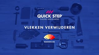 Vlekken op een laminaatvloer verwijderen  QuickSteptutorial [upl. by Aliek734]