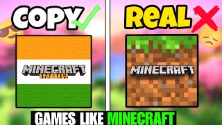 Games like minecraft 😱 Realistic Copies like minecraft 😂 [upl. by Jana15]