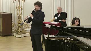 Alexander Rosenblatt  quotCarmen Fantasyquot for clarinet and piano 1993 [upl. by Ahsinak]