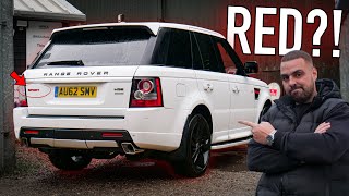 I BOUGHT A RARE RANGE ROVER SPORT RED EDITION [upl. by Garlen564]