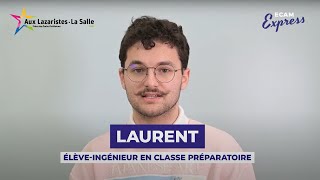 Laurent élève en classe préparatoire ECAM LaSalle associée au lycée Aux Lazaristes La Salle [upl. by Hcire]