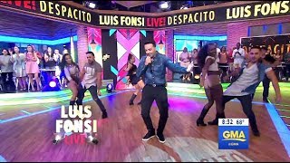 Luis Fonsi  Performs Despacito GMA LIVE [upl. by Erehs]