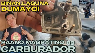 CARBURADOR PINALITAN NG GENUINE PARTS OVERFLOW PARIN [upl. by Urbani]