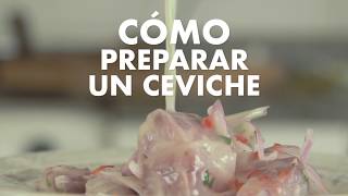 Cómo preparar un ceviche peruano  Viaja y Prueba con Luciano Mazzetti [upl. by Nytsirhc]