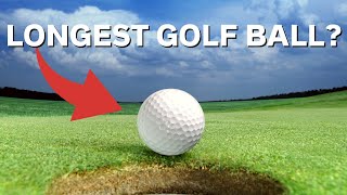 WHATS THE LONGEST BALL IN GOLF  My Golf Spy TOP 5 [upl. by Ardnekan]