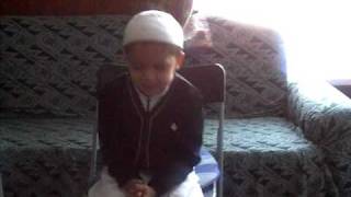 AHMAD RAJA singing Give thanx to Allah [upl. by Tennes643]