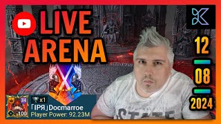 Raid Shadow Legends  Live Arena  IPR DocMarroe  Sunday Chillin [upl. by Enisaj]