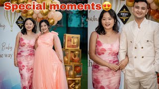 SunitaRaiShrestha Nana lai surprise dinu gaau bata belbari pugiyo happy baby shower 🤗❤️ [upl. by Alber]