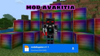 mod avaritia Minecraft PE [upl. by Enelym349]