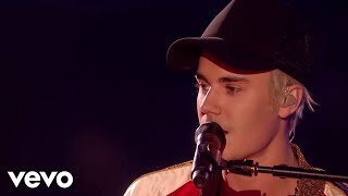 Justin Bieber  Love Yourself amp Sorry  Live at The BRIT Awards 2016 ft James Bay [upl. by Garate740]