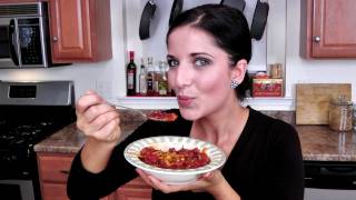 Homemade Chili Recipe  Laura Vitale  Laura in the Kitchen Episode 217 [upl. by Neltiak226]