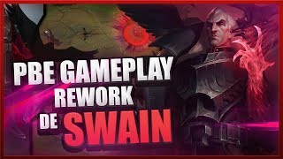 SWAIN REWORK  MIDLANE GAMEPLAY FR  BUILD CDR [upl. by Airtap]