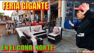 FERIA GIGANTE de MUEBLES ROPEROS CAMAS TOCADORES y más en el CONO NORTE solo FABRICANTES [upl. by Brosy660]